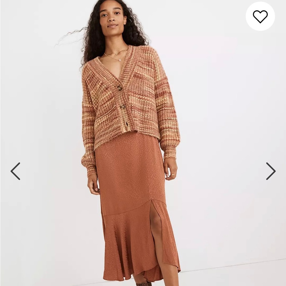 Madewell midi skirt